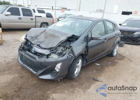 2016 Toyota Prius C One from USA, damaged, VIN JTDKDTB35G1124548